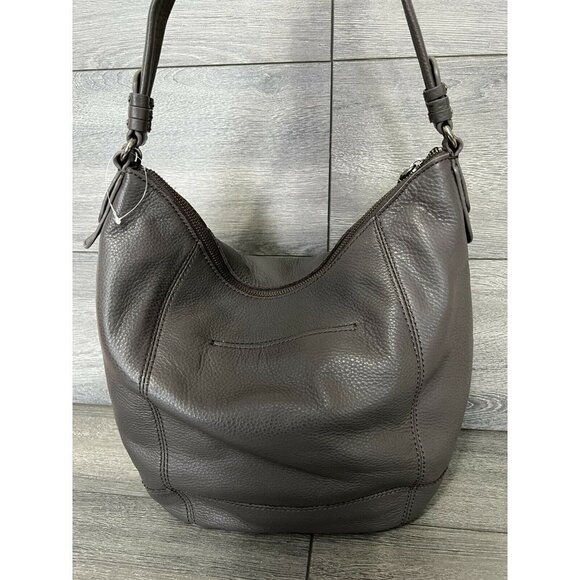 The Sak Sequoia Hobo Bag, Slate 13.5" L x 4.5" W x 12" - Picture 5 of 7